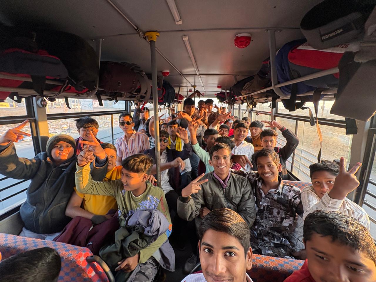 Student recognition moment at Apollo Coaching Institute